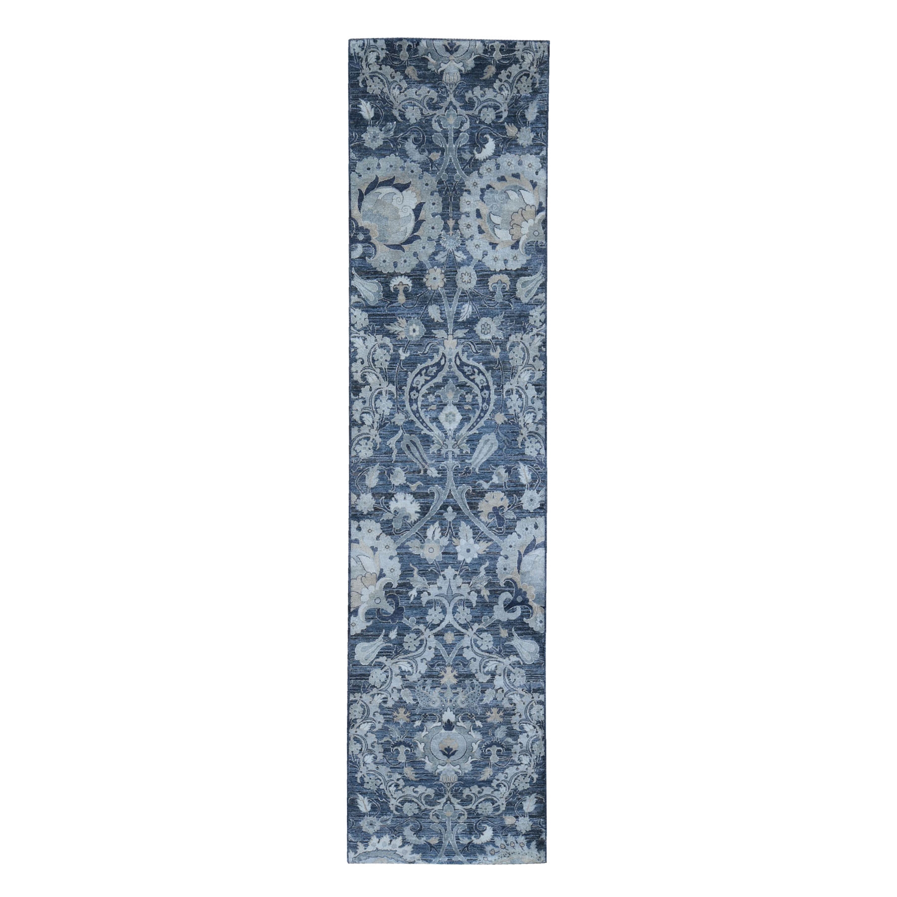 Modern & Contemporary Wool Hand-Knotted Area Rug 3'0